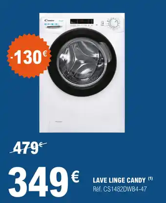 E.Leclerc LAVE LINGE CANDY (1) offre