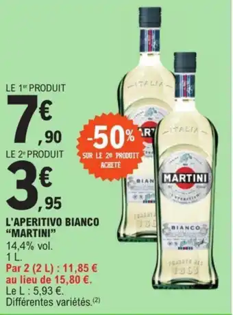 E.Leclerc L'APERITIVO BIANCO "MARTINI” offre