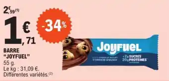 E.Leclerc BARRE "JOYFUEL" offre