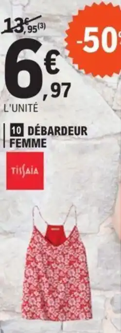 E.Leclerc DÉBARDEUR FEMME offre