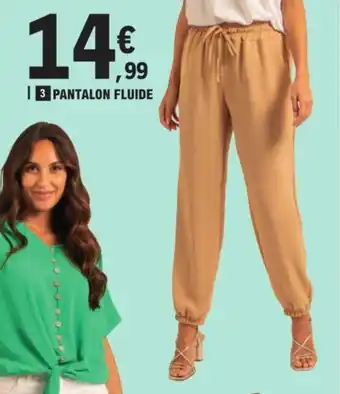 E.Leclerc PANTALON FLUIDE offre