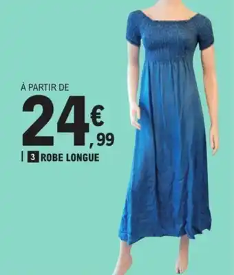 E.Leclerc ROBE LONGUE offre