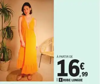 E.Leclerc ROBE LONGUE offre