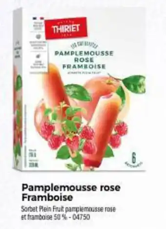 Thiriet Pamplemousse rose Framboise offre