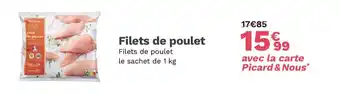 Picard Filets de poulet offre