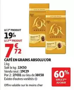 Carrefour Drive Lenor - parfum de linge en perles offre