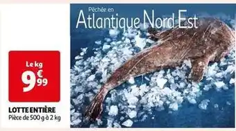 Auchan Supermarché Lotte entière offre