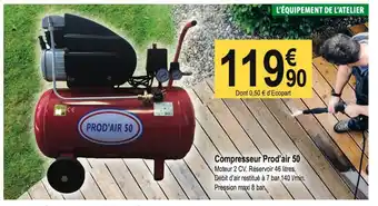 Tridôme Compresseur Prod'air 50 offre