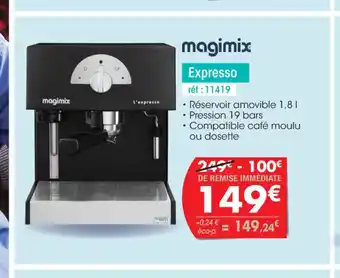 Pro&Cie magimix Expresso offre