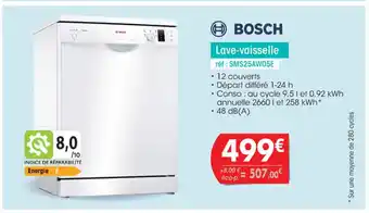 Pro&Cie BOSCH Lave-vaisselle offre