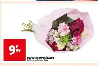 Auchan BOUQUET COMPOSÉ SABINE offre