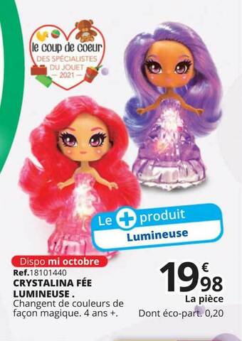 Crystalina Fée Lumineuse.