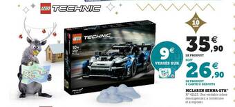 Super U Mclaren Senna Gtr Lego Technic offre