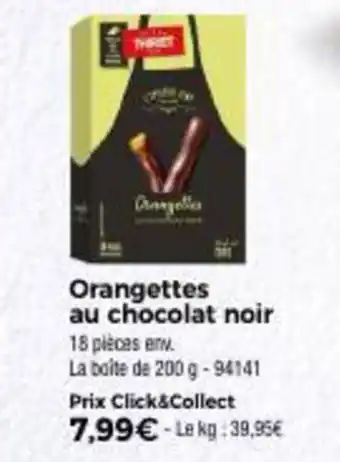 Thiriet Orangettes au chocolat noir offre