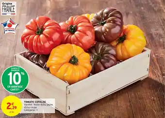 Intermarché TOMATE COTELEE offre