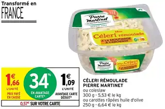 Intermarché CÉLERI RÉMOULADE PIERRE MARTINET offre