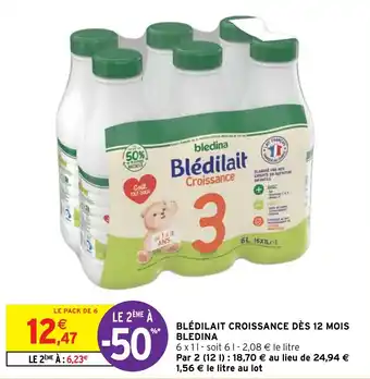 BLÉDILAIT CROISSANCE DÈS 12 MOIS BLEDINA