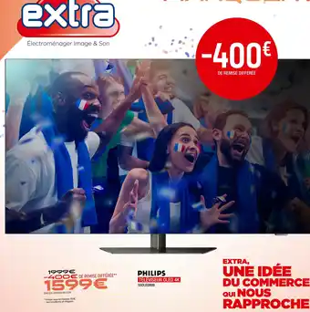 Extra PHILIPS TÉLÉVISEUR OLED 4K offre