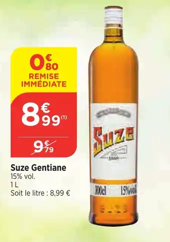 Bi1 Suze Gentiane offre