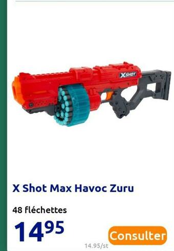 X shot x shot max havoc zuru