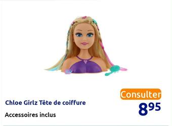 Chloe girlz tĂȘte de coiffure