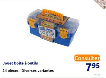 Action Jouet boîte à outils offre
