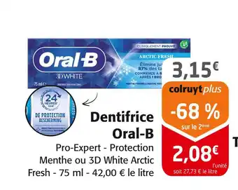 Colruyt Oral-B Dentifrice offre