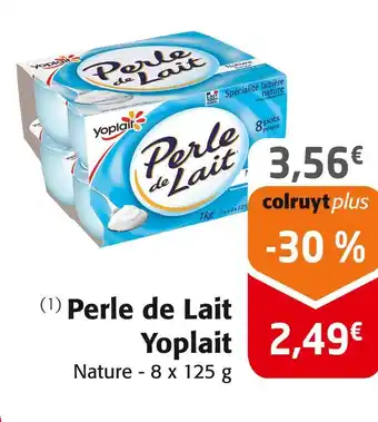 Colruyt Yoplait Perle de Lait offre