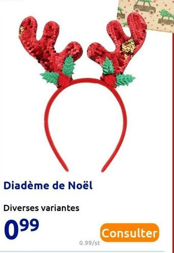 Diadème de noël