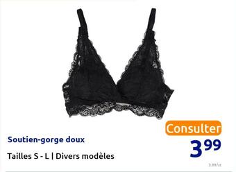 Soutien-gorge doux
