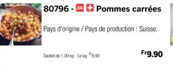 Thiriet Pommes carrées offre