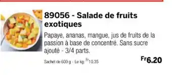 Thiriet 89056 Salade de fruits exotiques offre