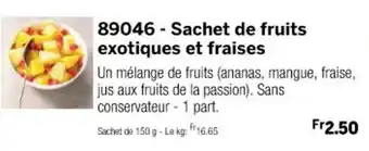 Thiriet 89046 - Sachet de fruits exotiques et fraises offre