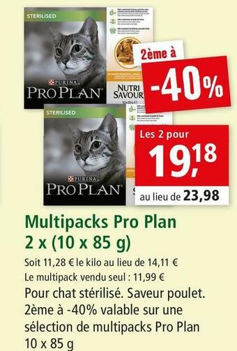Maxi Zoo Purina multipacks offre