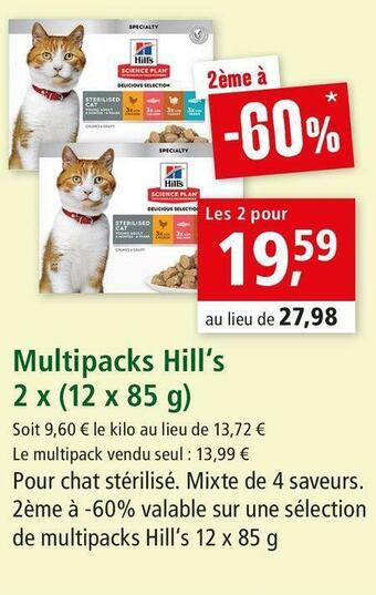 Maxi Zoo Science plan multipacks hill‘s offre