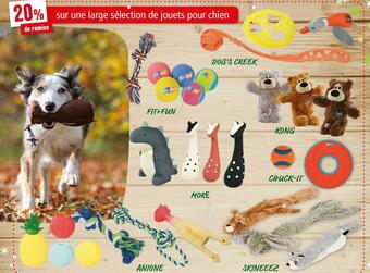 Maxi Zoo Bon plan sur une large sélection de jouets pour chien offre