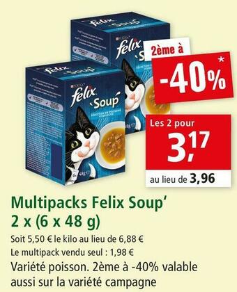 Felix multipacks felix soup