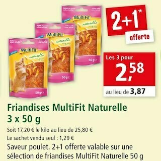 Maxi Zoo Multifit friandises offre