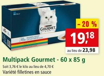 Maxi Zoo Gourmet multipack gourmet offre
