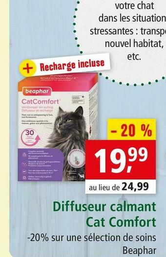 Maxi Zoo Diffuseur calmant cat comfort offre