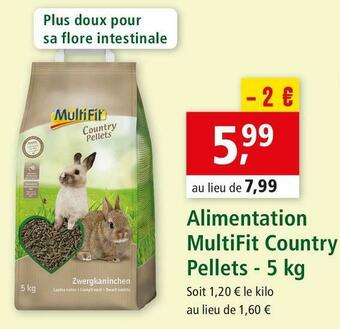 Multifit alimentation country pellets