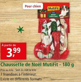 Multifit chaussette de noël
