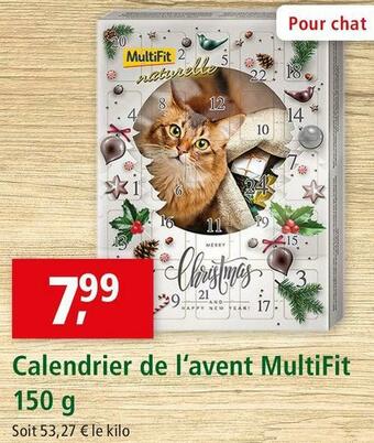 Maxi Zoo Multifit calendrier de l‘avent offre
