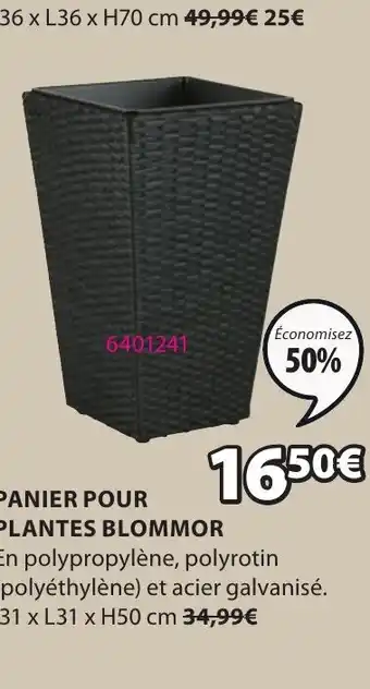 JYSK PANIER POUR PLANTES BLOMMOR offre