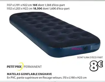 JYSK MATELAS GONFLABLE ENGHAVE offre