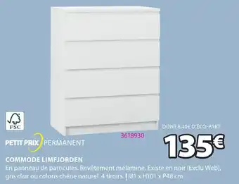 JYSK COMMODE LIMFJORDEN offre