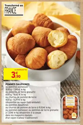 Intermarché Contact POMMES DAUPHINES offre