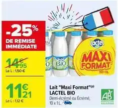 MAC Cosmetics Lactel - lait maxi format bio offre