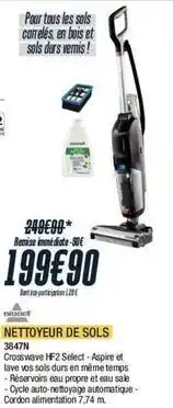 Proxi Confort Bissell - nettoyeur de sols 3847n offre