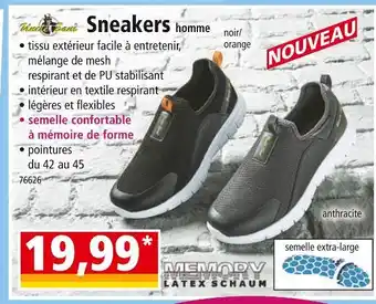 Norma Uncle Sam Sneakers homme offre